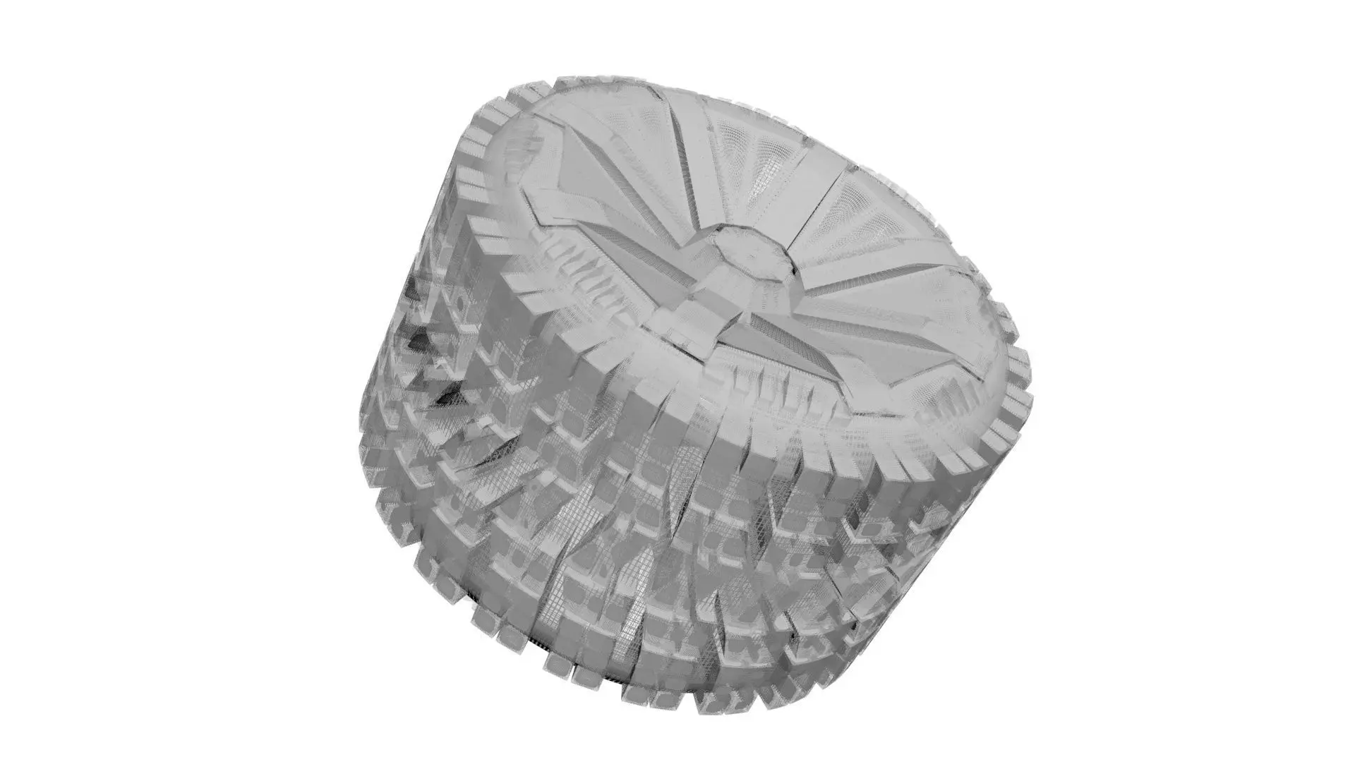 Cybertruck Tire 3D model_24