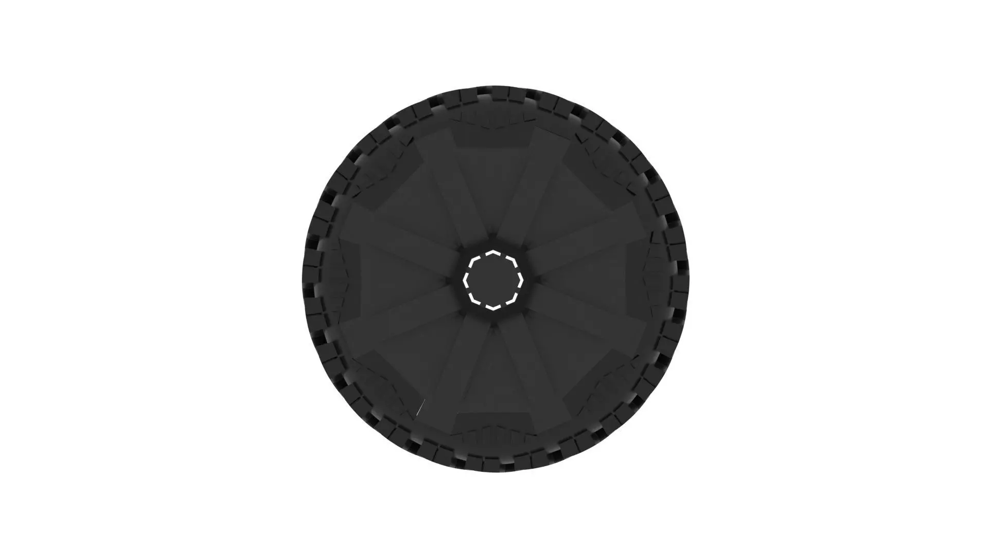 Cybertruck Tire 3D model_18