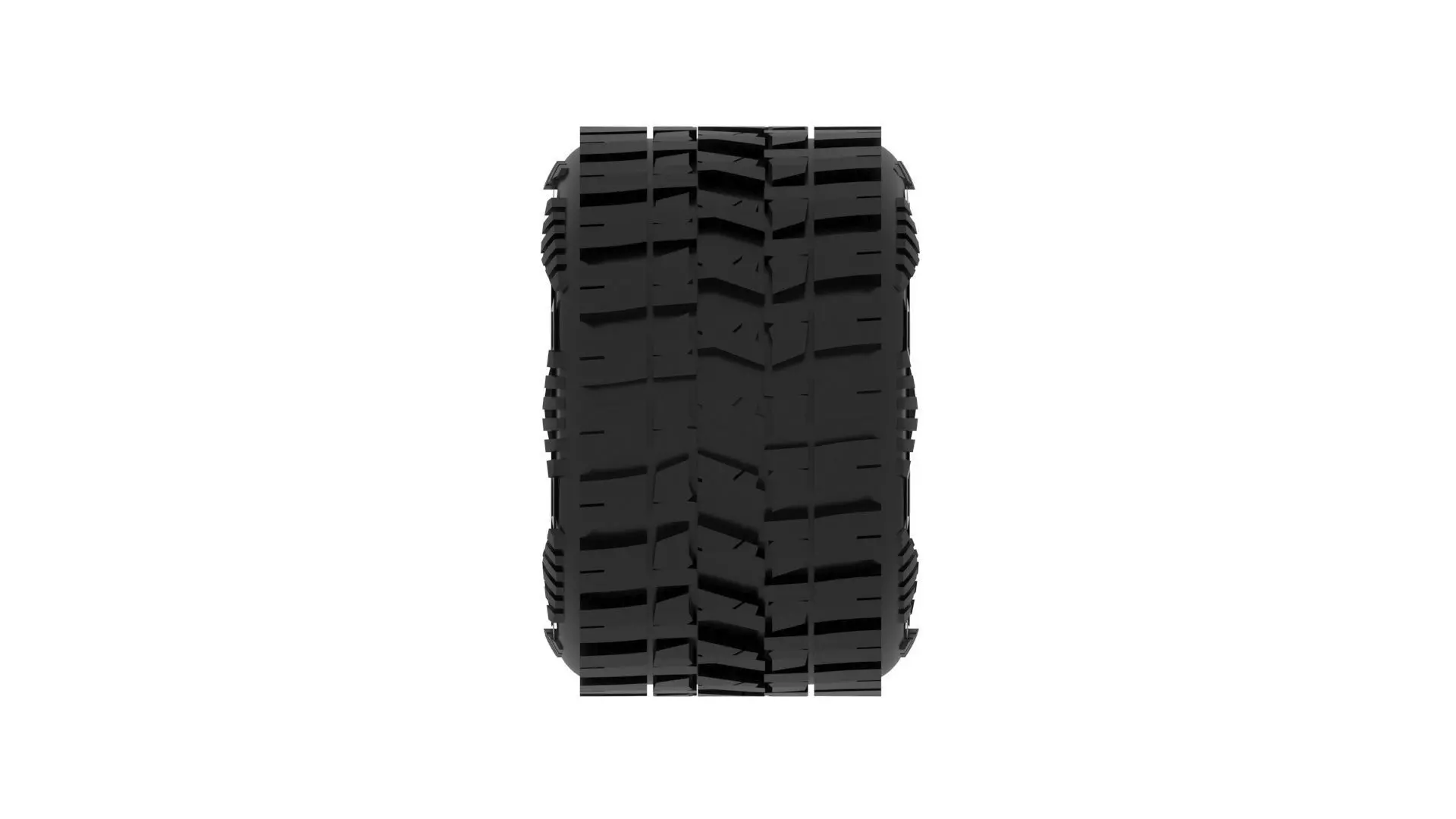 Cybertruck Tire 3D model_19