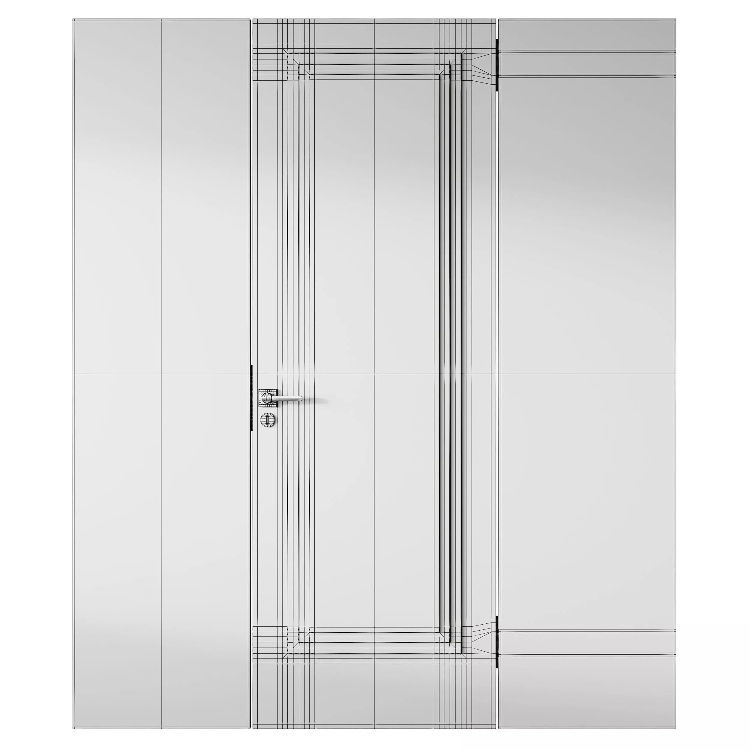 Interior Doors 3D model_13