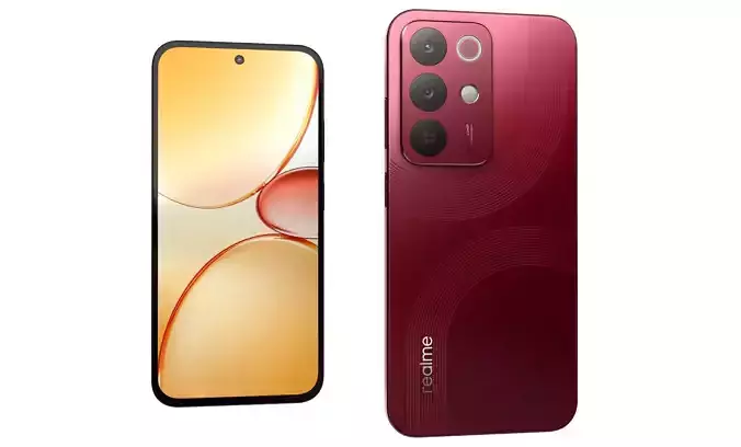 Realme 15x 5G Maroon Red