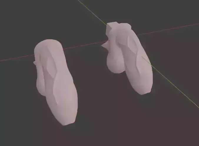 penis soft uncut for 3d print