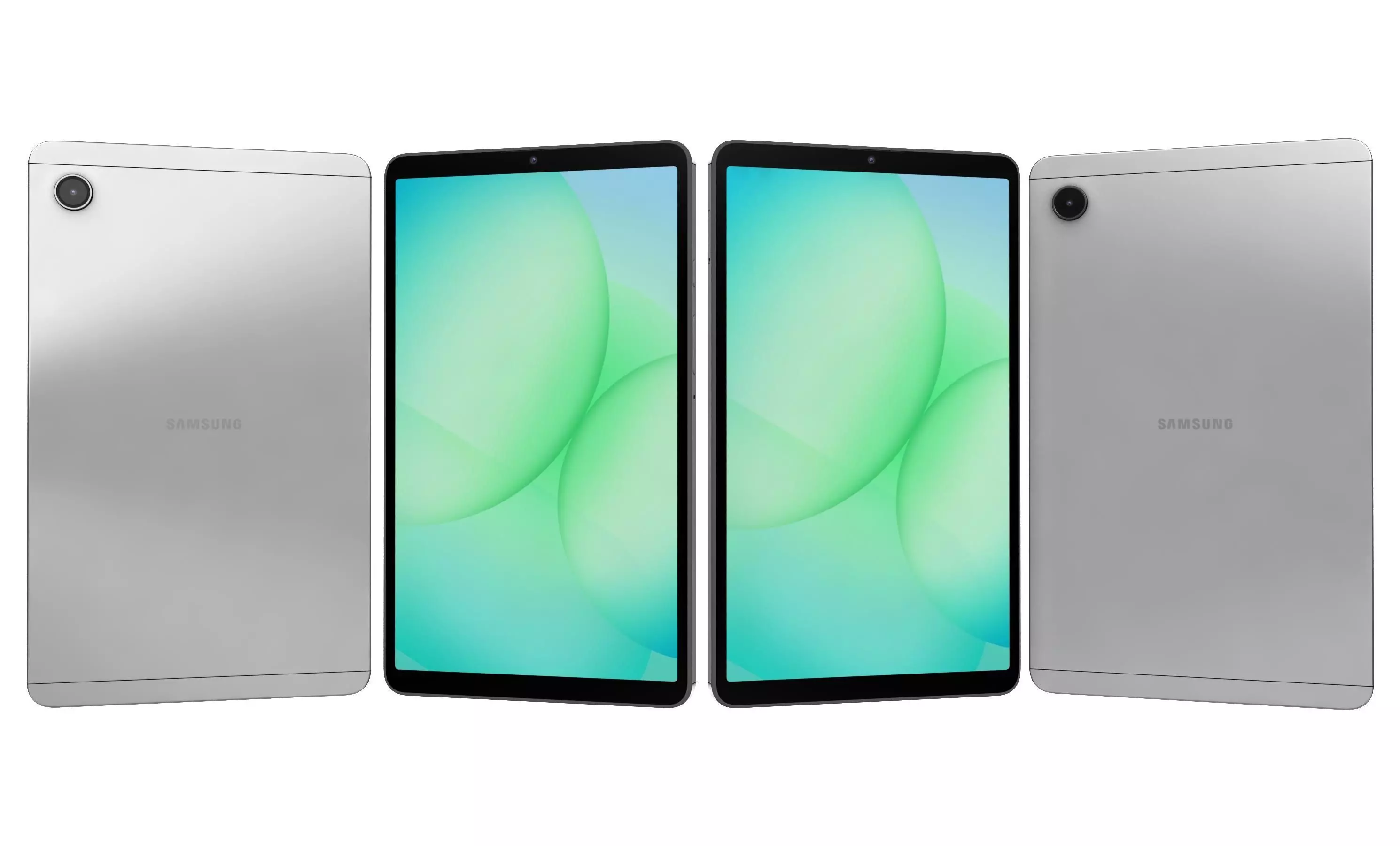 Samsung Galaxy Tab A11 LTE Silver 3D model_3