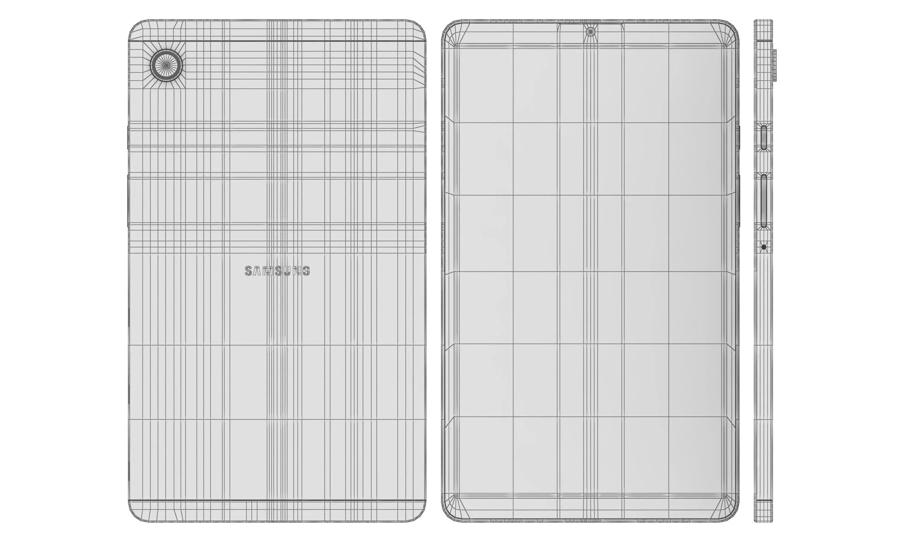 Samsung Galaxy Tab A11 LTE Silver 3D model_14