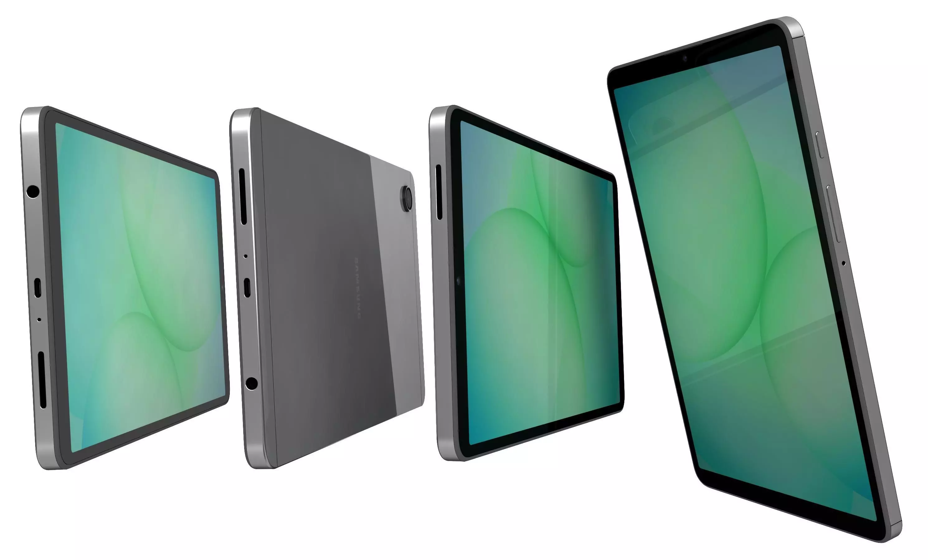 Samsung Galaxy Tab A11 LTE Silver 3D model_7