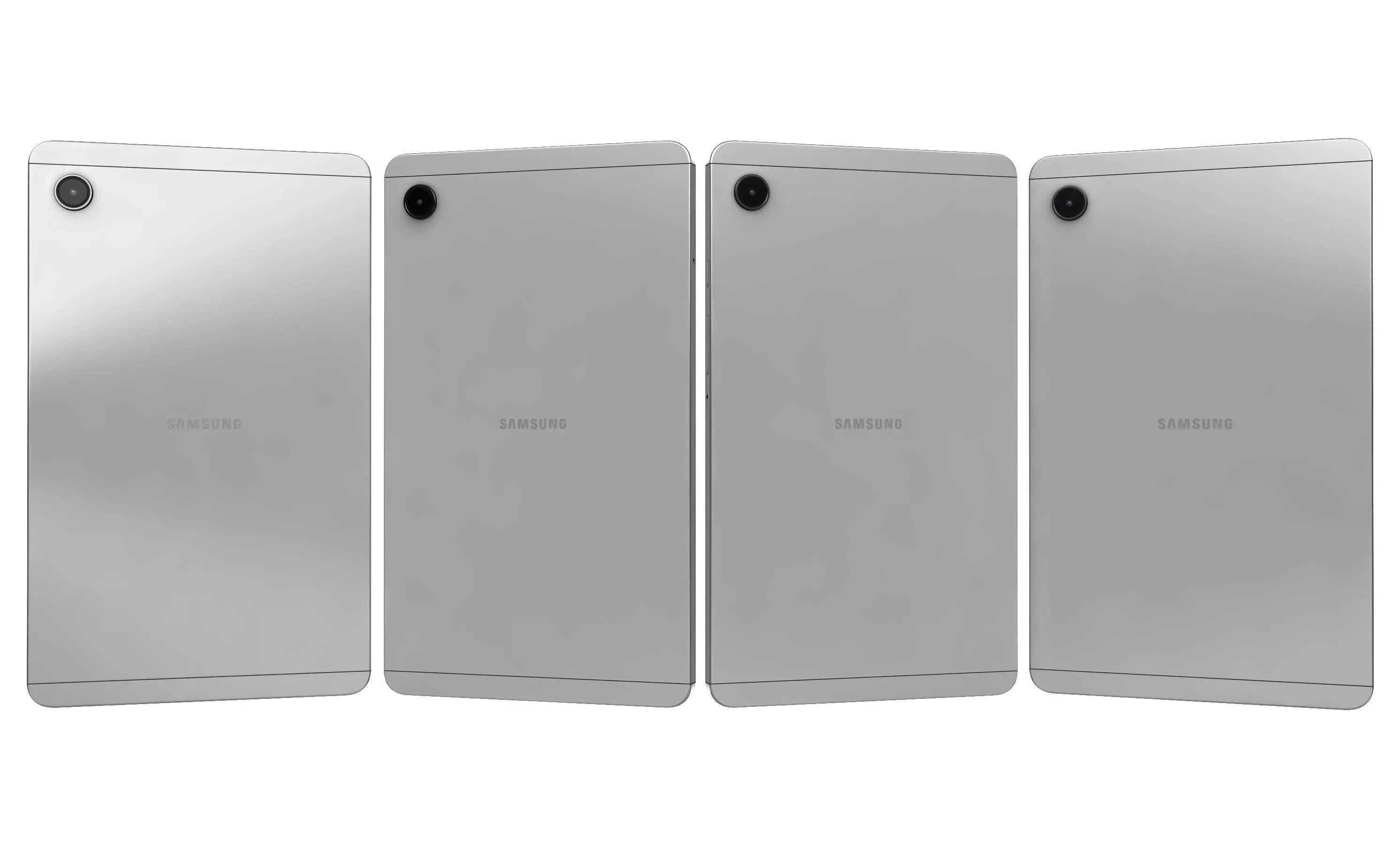 Samsung Galaxy Tab A11 LTE Gray and Silver 3D model_19