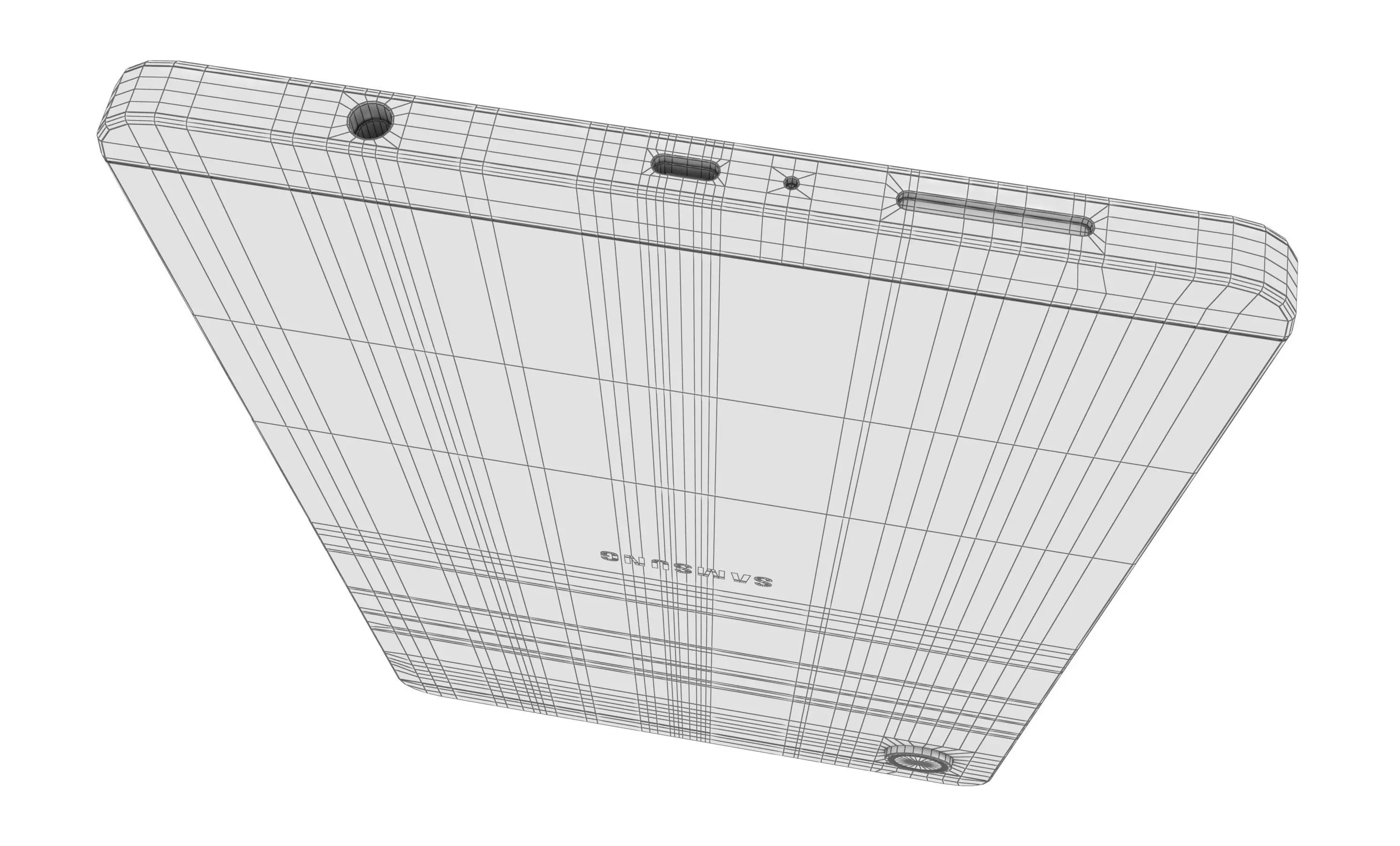 Samsung Galaxy Tab A11 LTE Gray and Silver 3D model_10