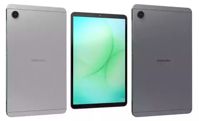 Samsung Galaxy Tab A11 LTE Gray and Silver 3D model