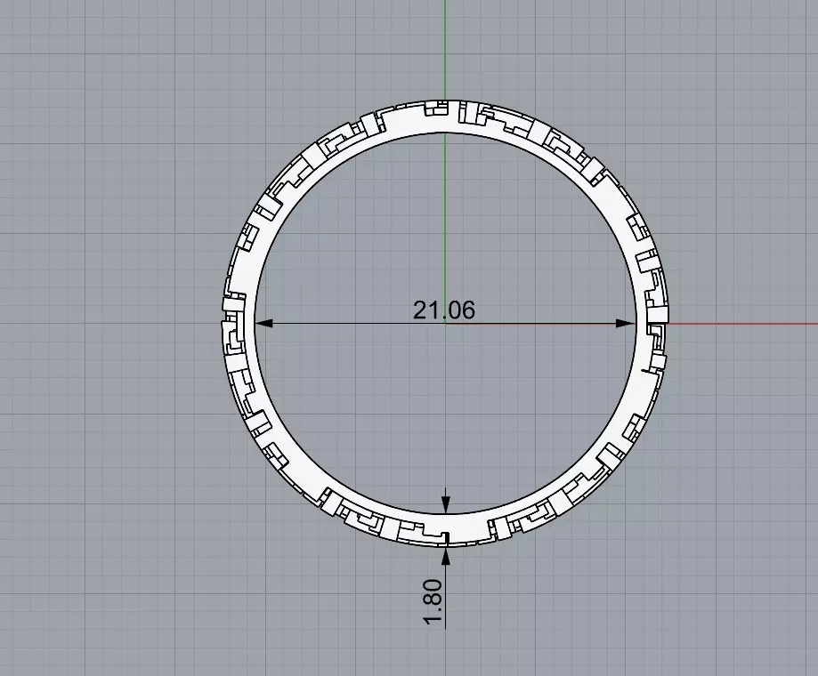 Anelli fedi cubi 3D print model_4