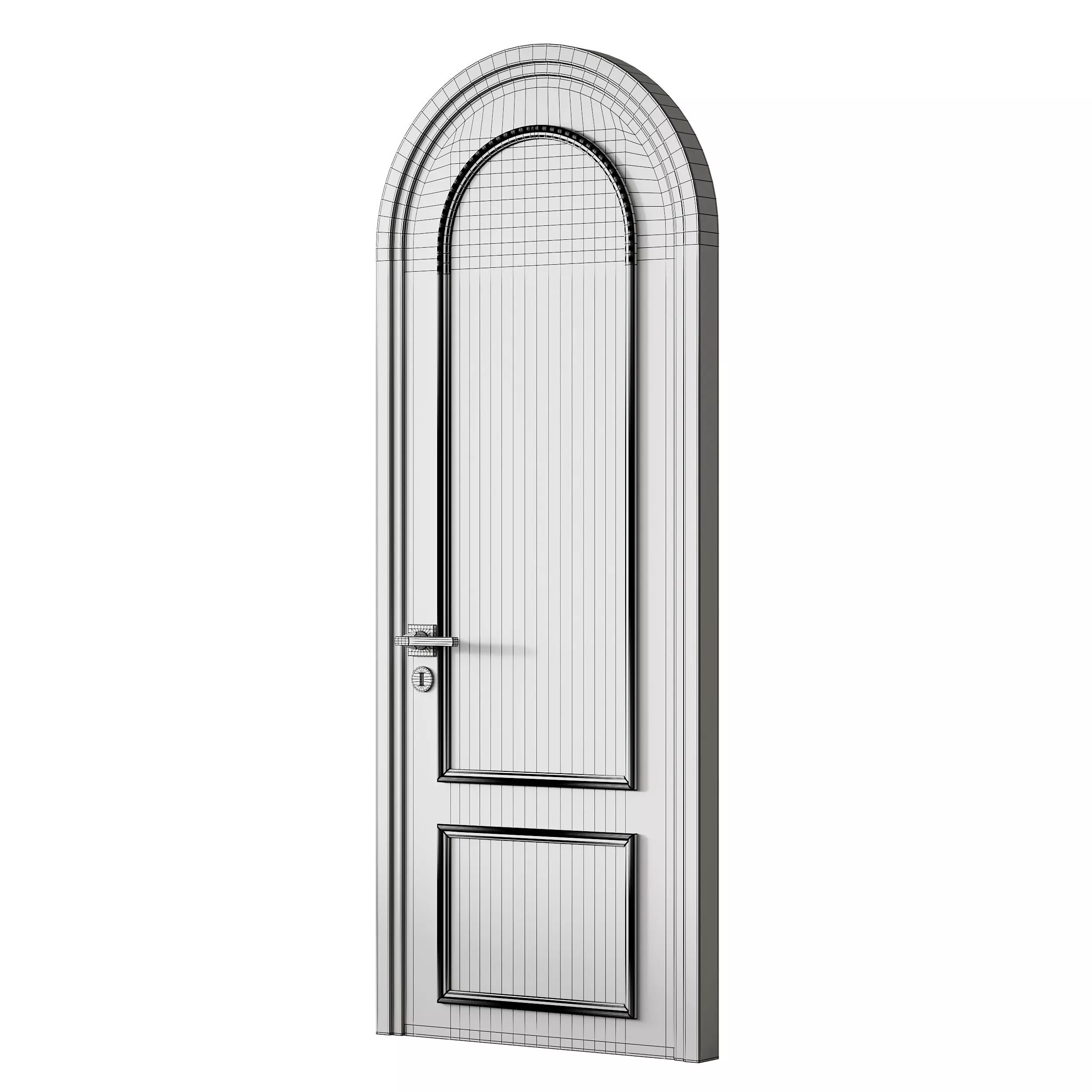 Interior Doors Arc 3D model_14