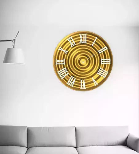 Wall clock 60 cm