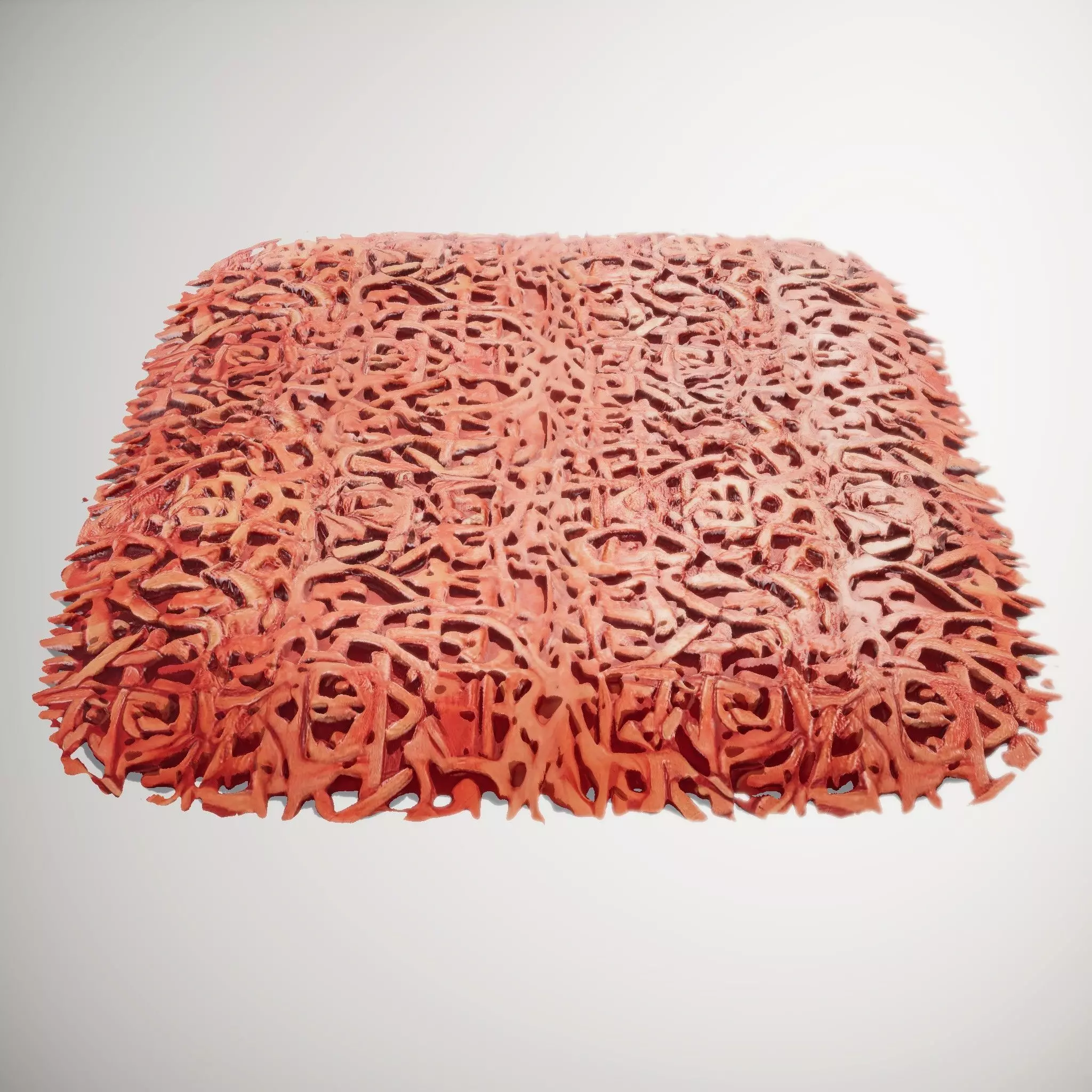 HQ PBR Textures Set Ornate Celtic Red Carved Texture_5