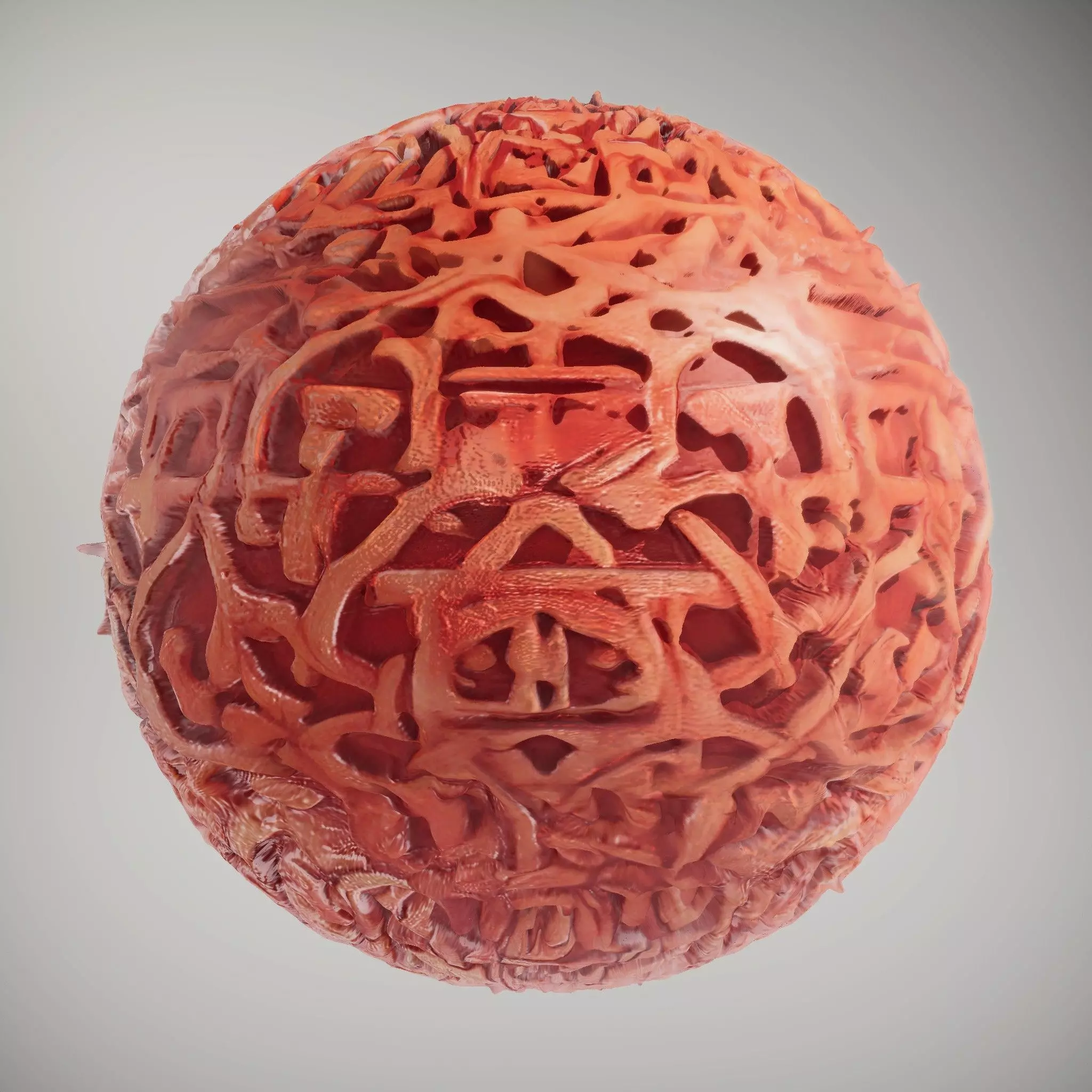 HQ PBR Textures Set Ornate Celtic Red Carved Texture_0