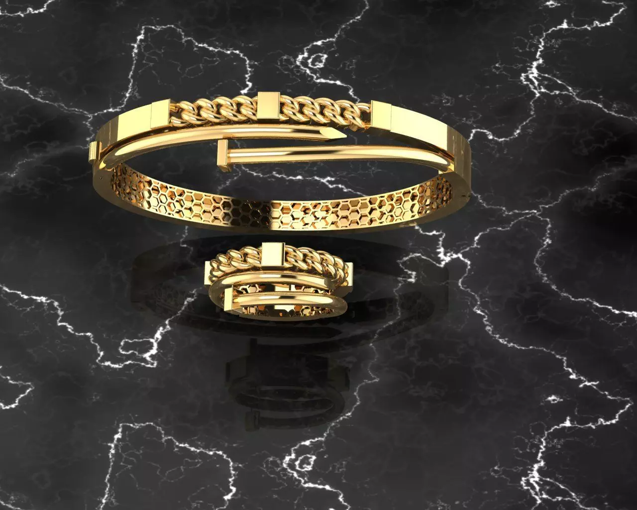 bracelet  3D print model_0