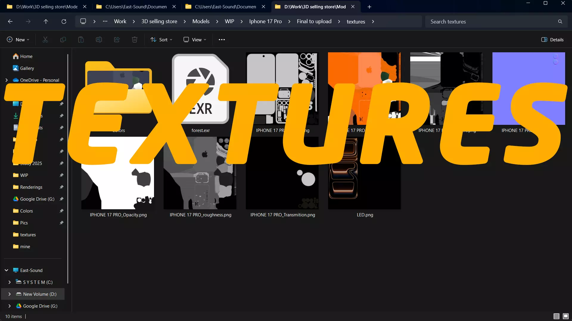 iPhone 17 Pro - all colors 3D model_24