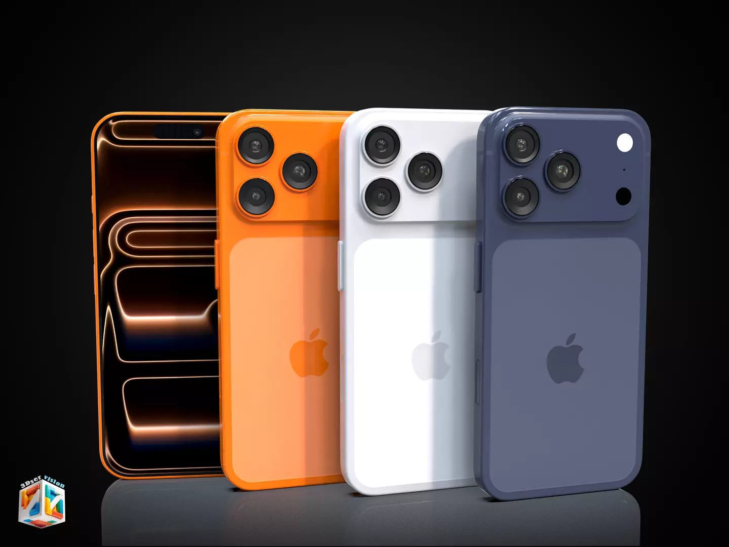 iPhone 17 Pro - all colors 3D model_21