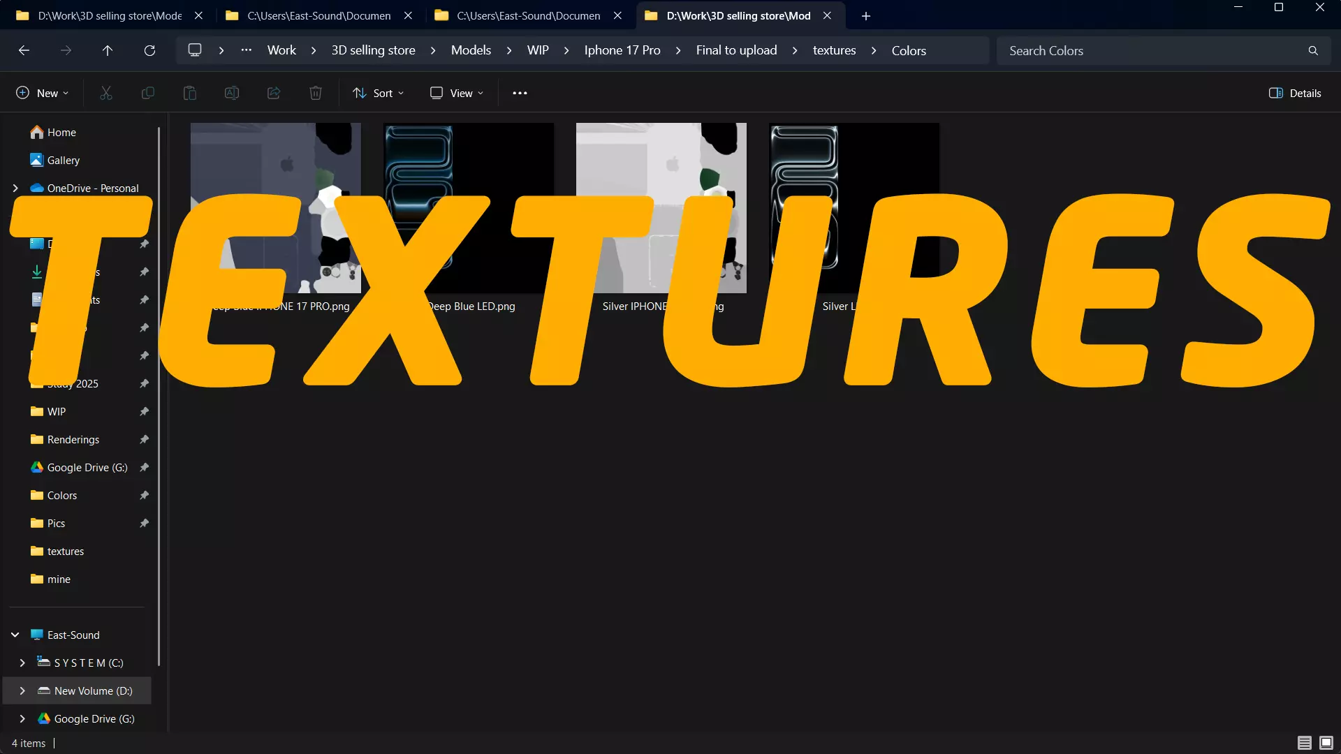 iPhone 17 Pro - all colors 3D model_23