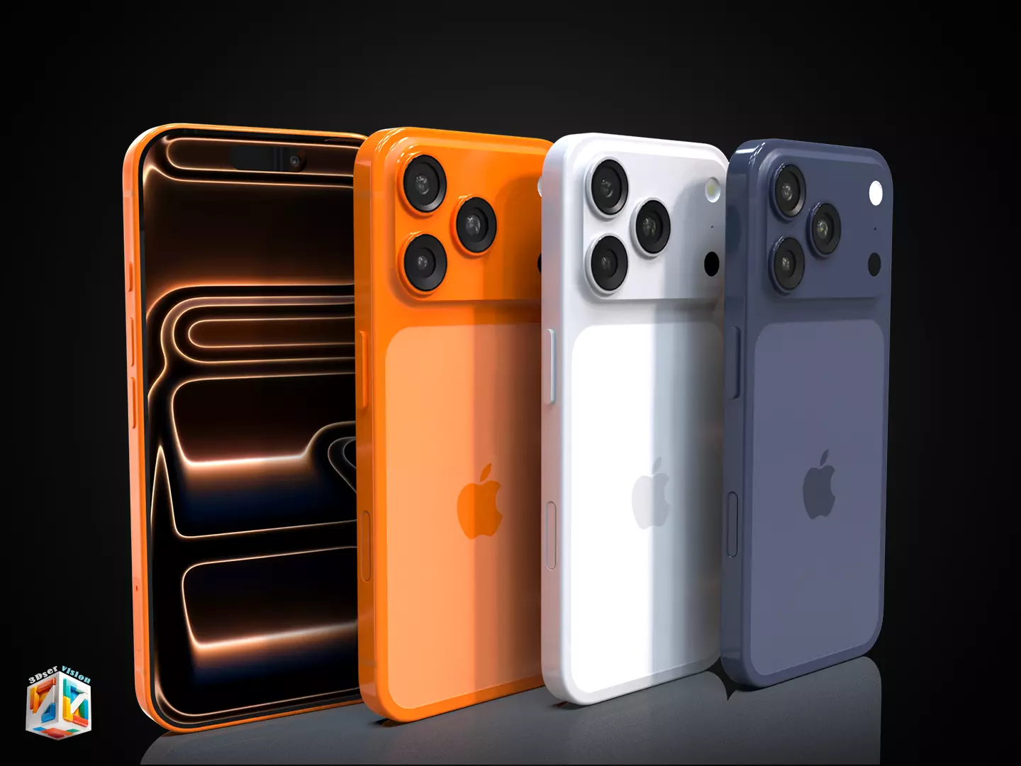 iPhone 17 Pro - all colors 3D model_20