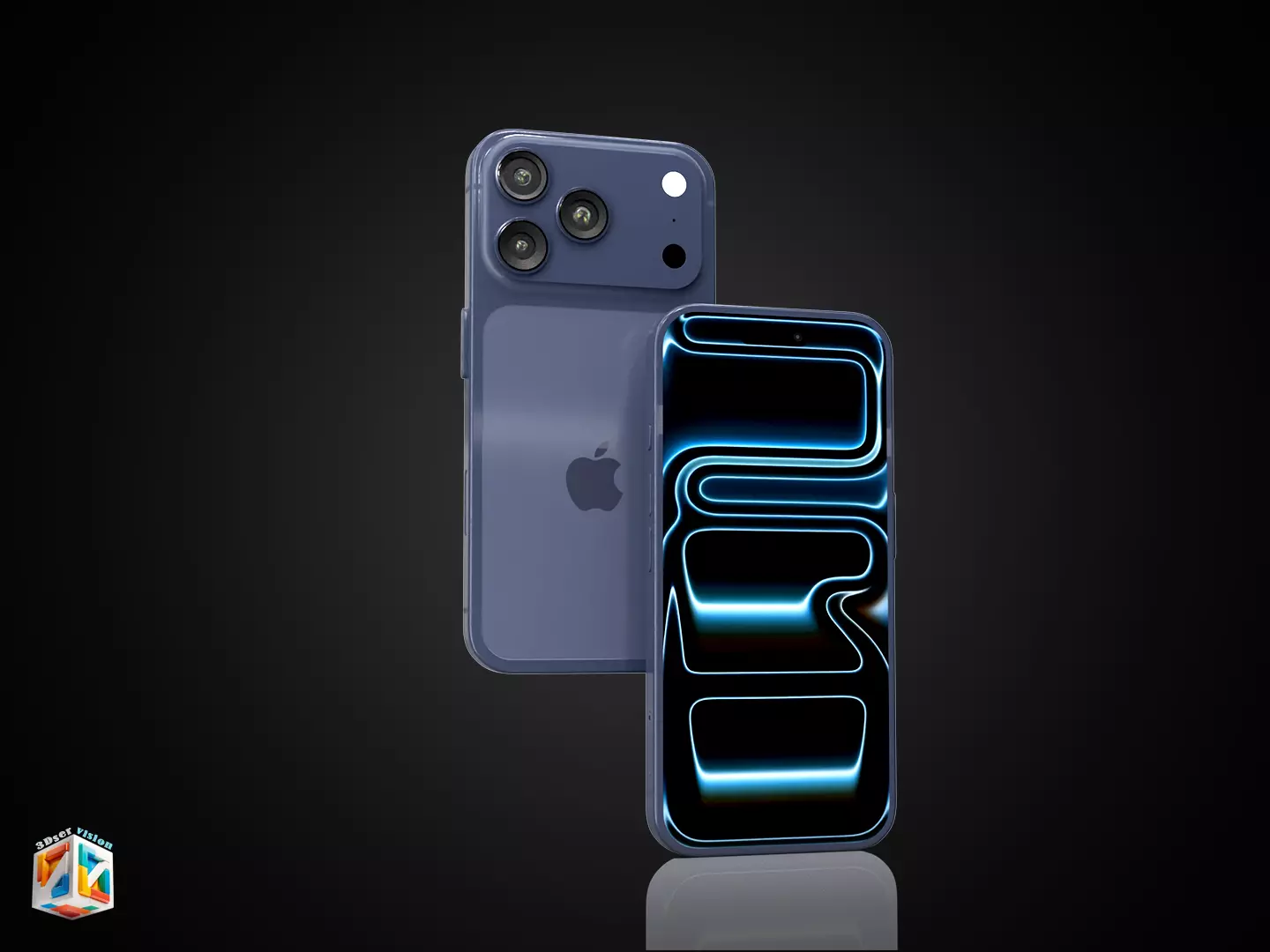 iPhone 17 Pro - all colors 3D model_5