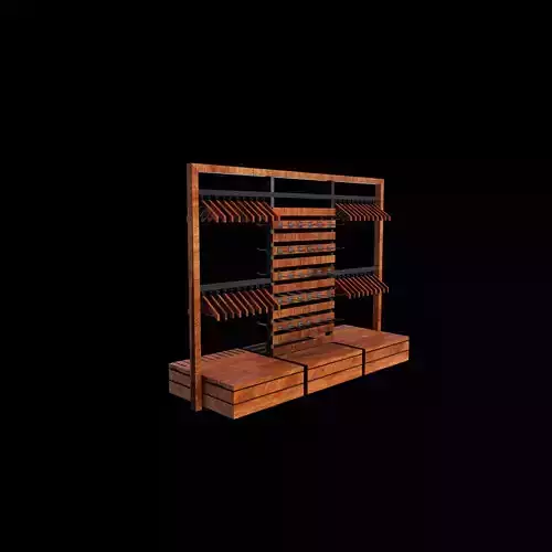 Shop Shelving 3D model