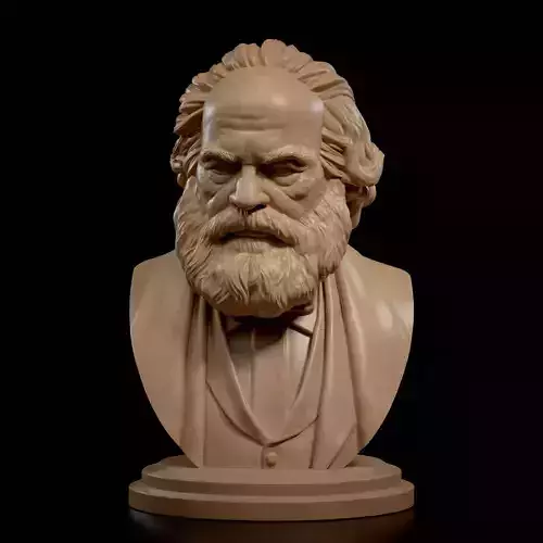 Karl Marx Bust 