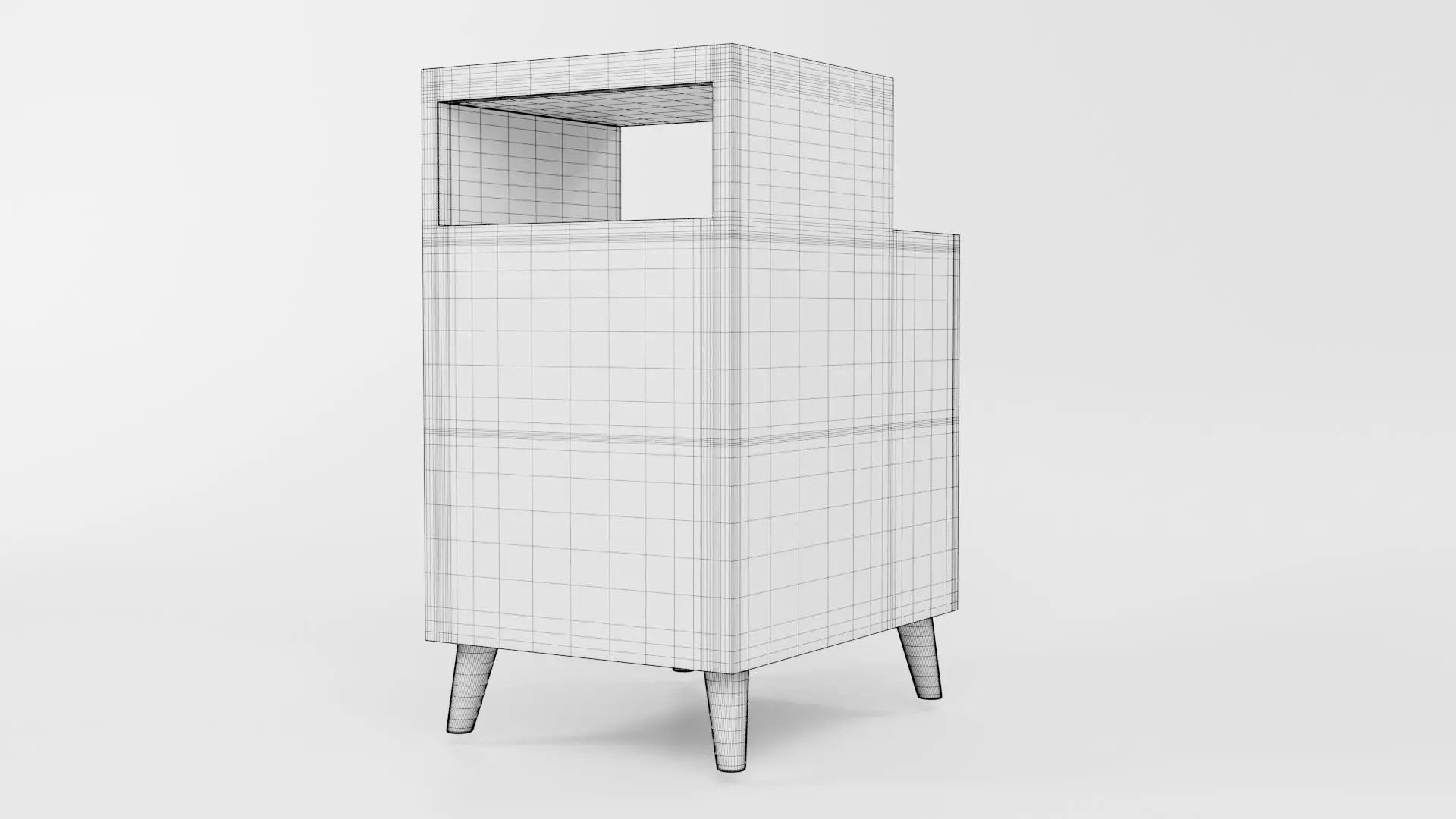 Side Table CG32 3D model_6