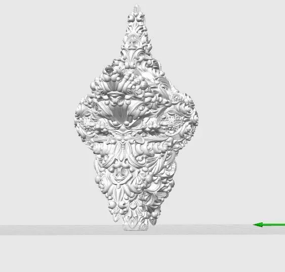 Christmas Star Majestic and Detailed Decorative 3D Model 3D print model_17