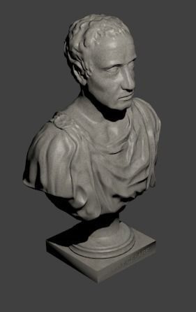Giviry Cesare Bust 3D model_5