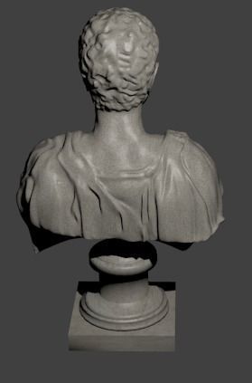 Giviry Cesare Bust 3D model_2