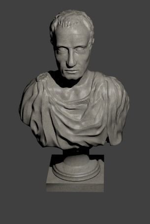 Giviry Cesare Bust 3D model_6