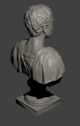 Giviry Cesare Bust 3D model_3