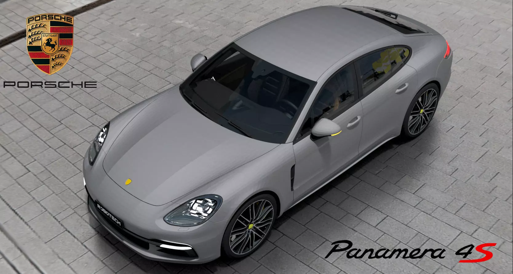 Porsche Panamera 3D model_4