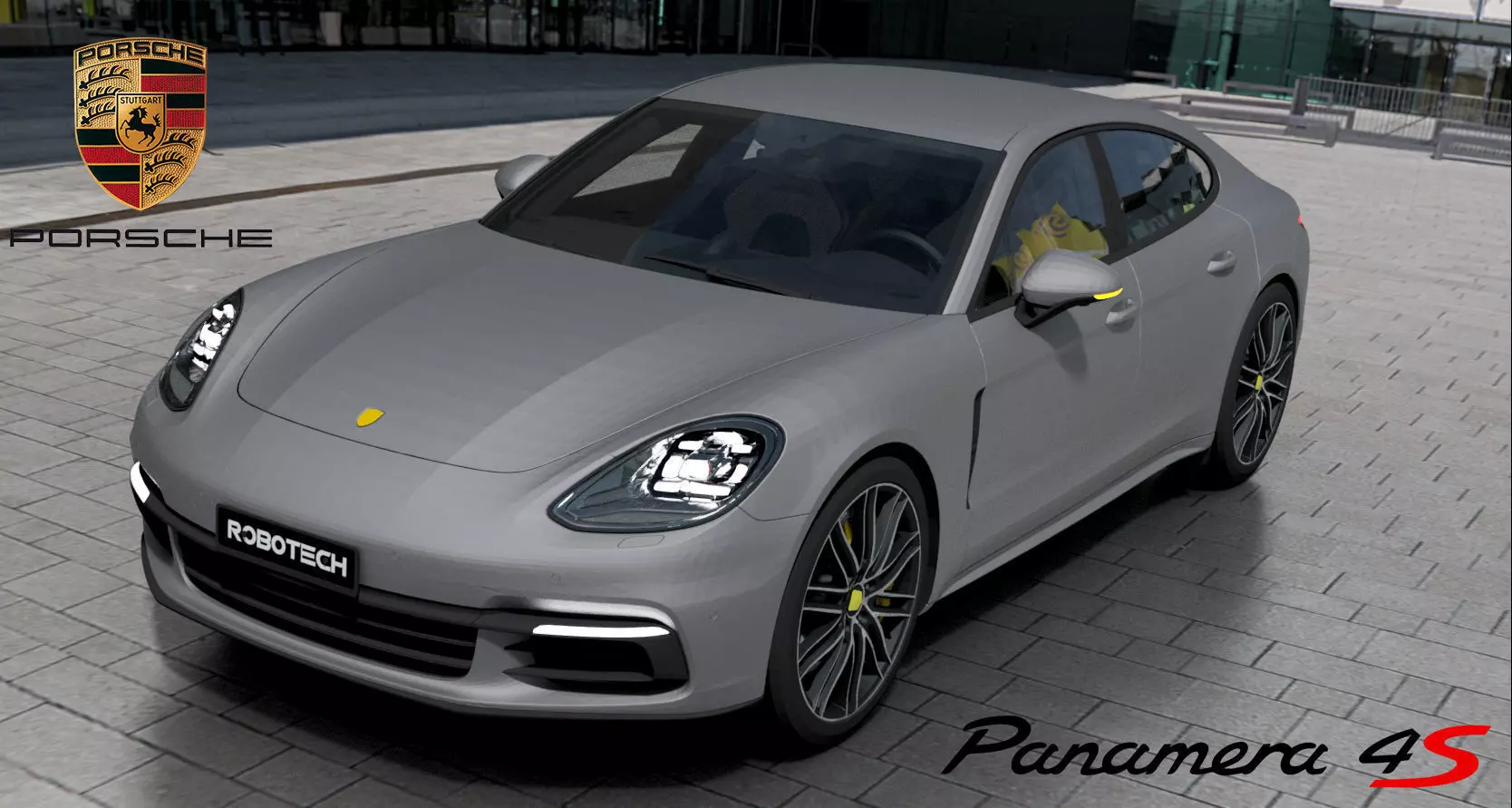 Porsche Panamera 3D model_3