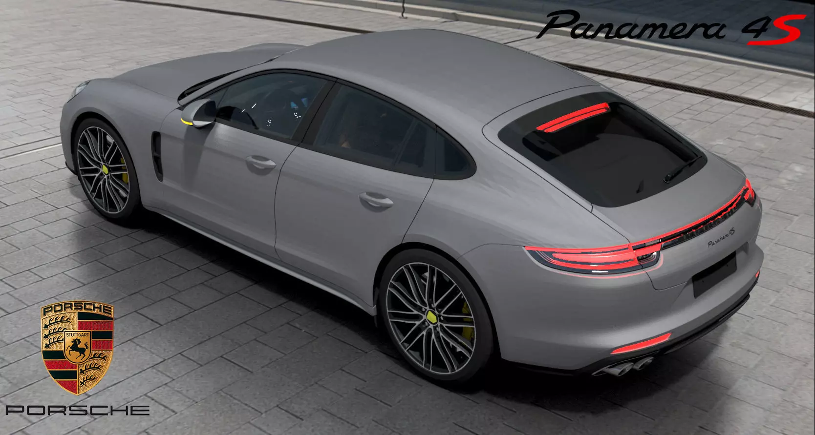 Porsche Panamera 3D model_1