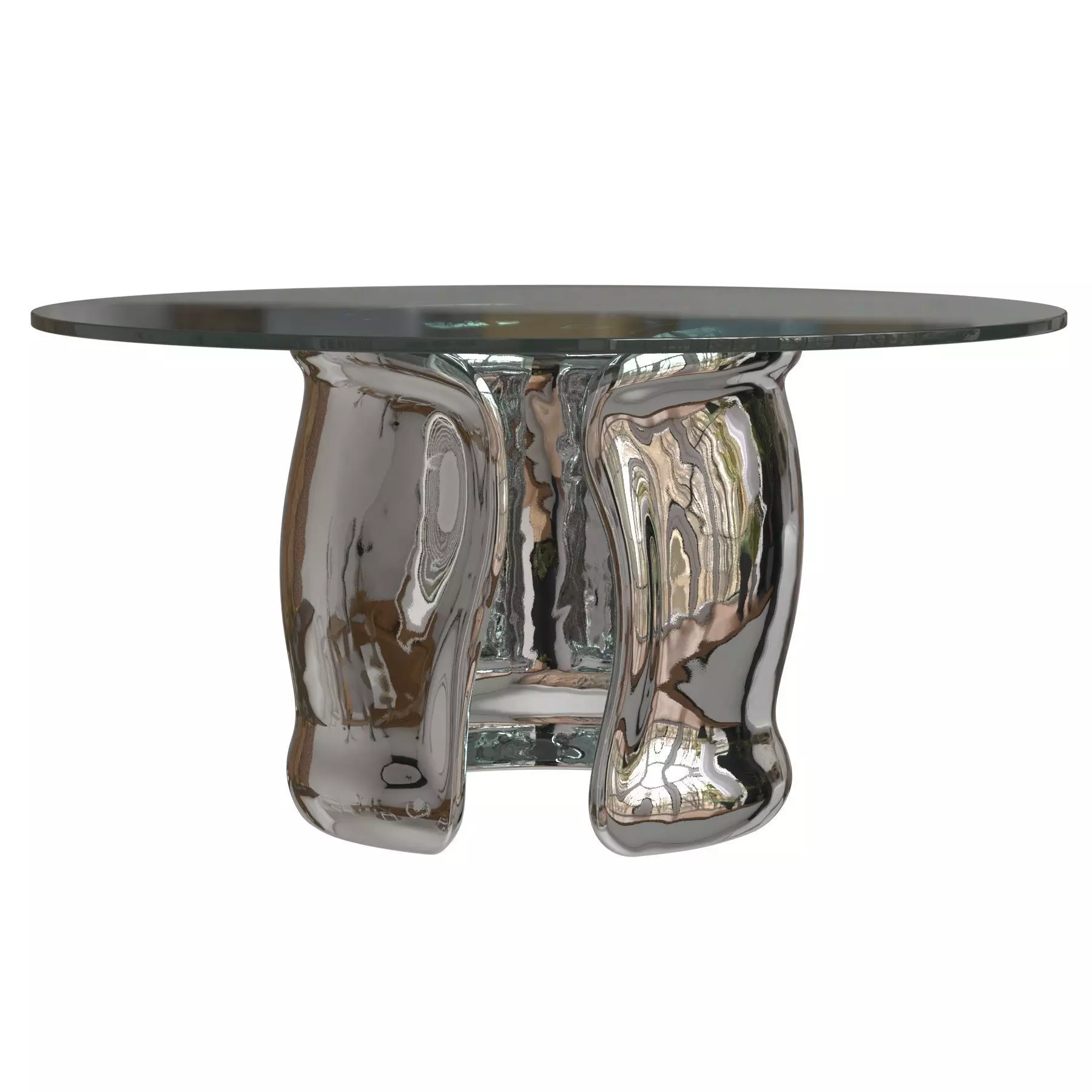 Bernhardt Interiors Agnes Dining Table 3D model_1