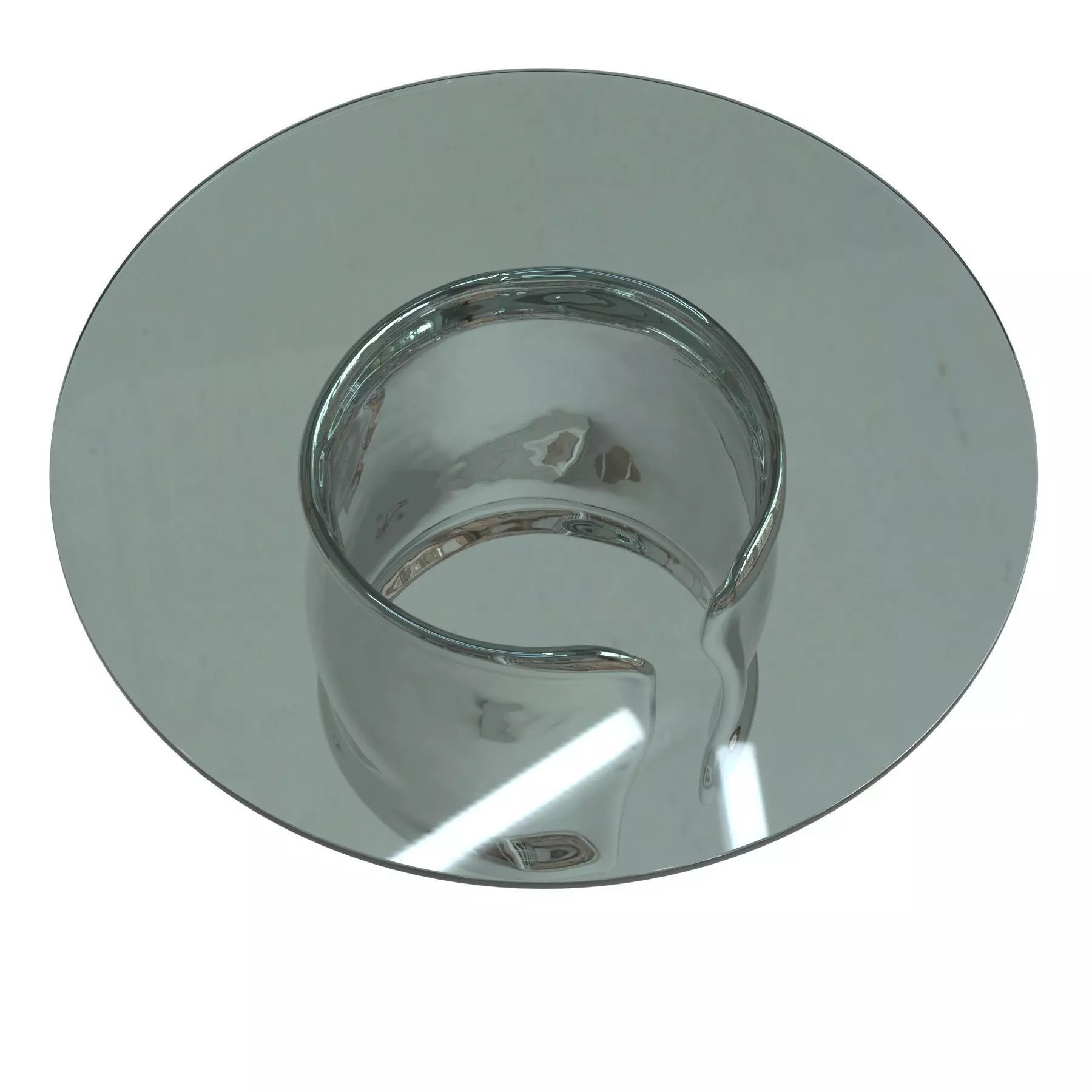 Bernhardt Interiors Agnes Dining Table 3D model_2