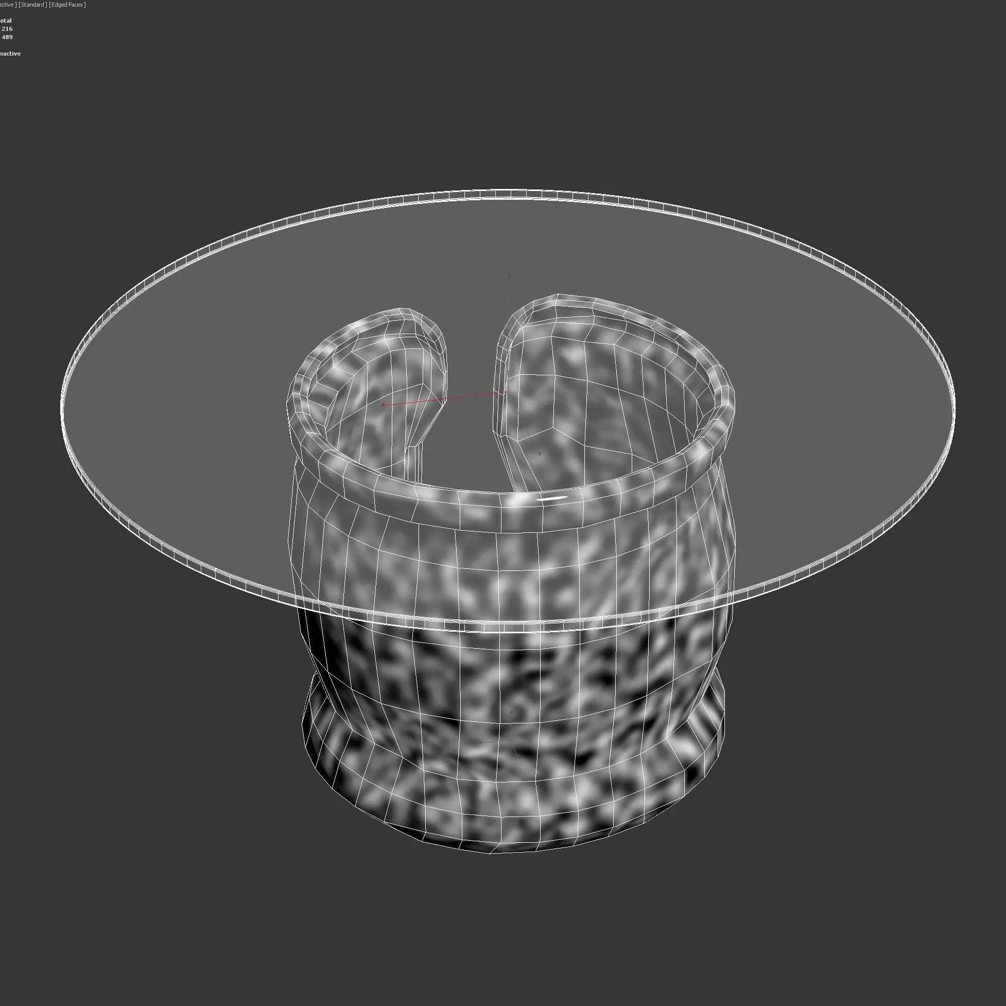 Bernhardt Interiors Agnes Dining Table 3D model_6