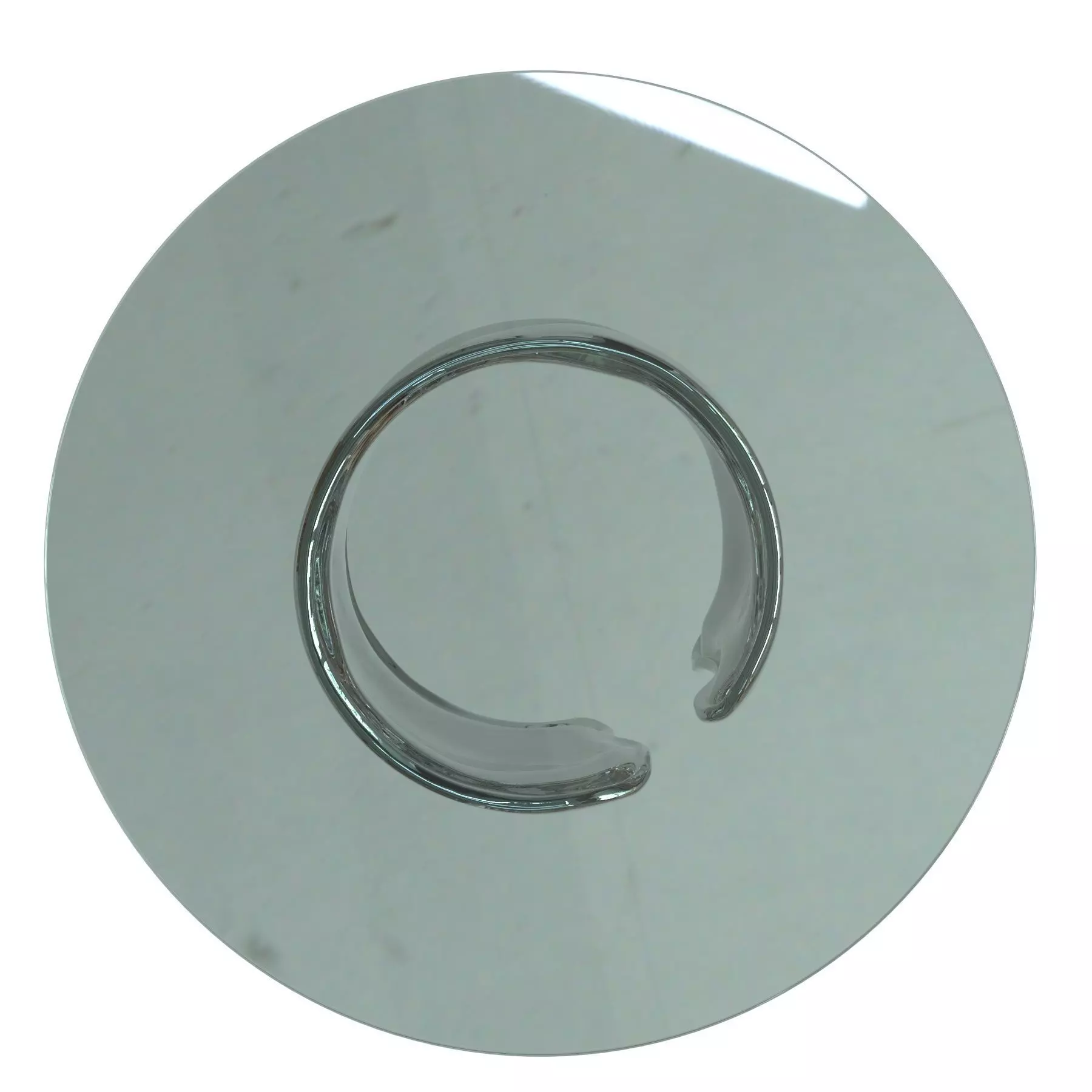 Bernhardt Interiors Agnes Dining Table 3D model_3