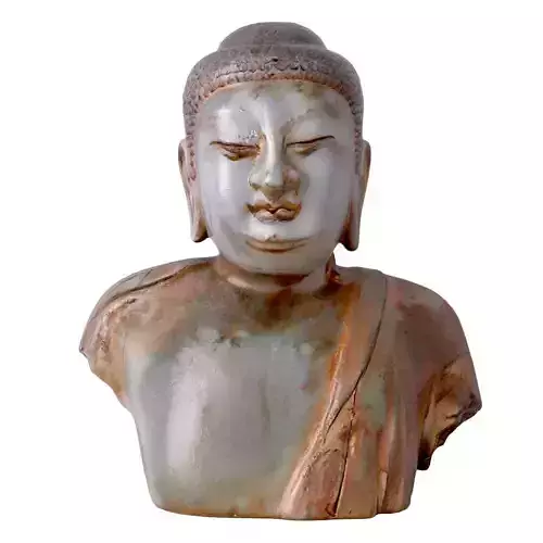 Head and Torso of Buddha