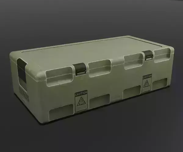 Sci-Fi military crate 