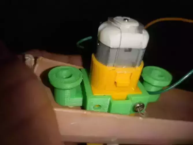 Arduino Gear Motor Attachment