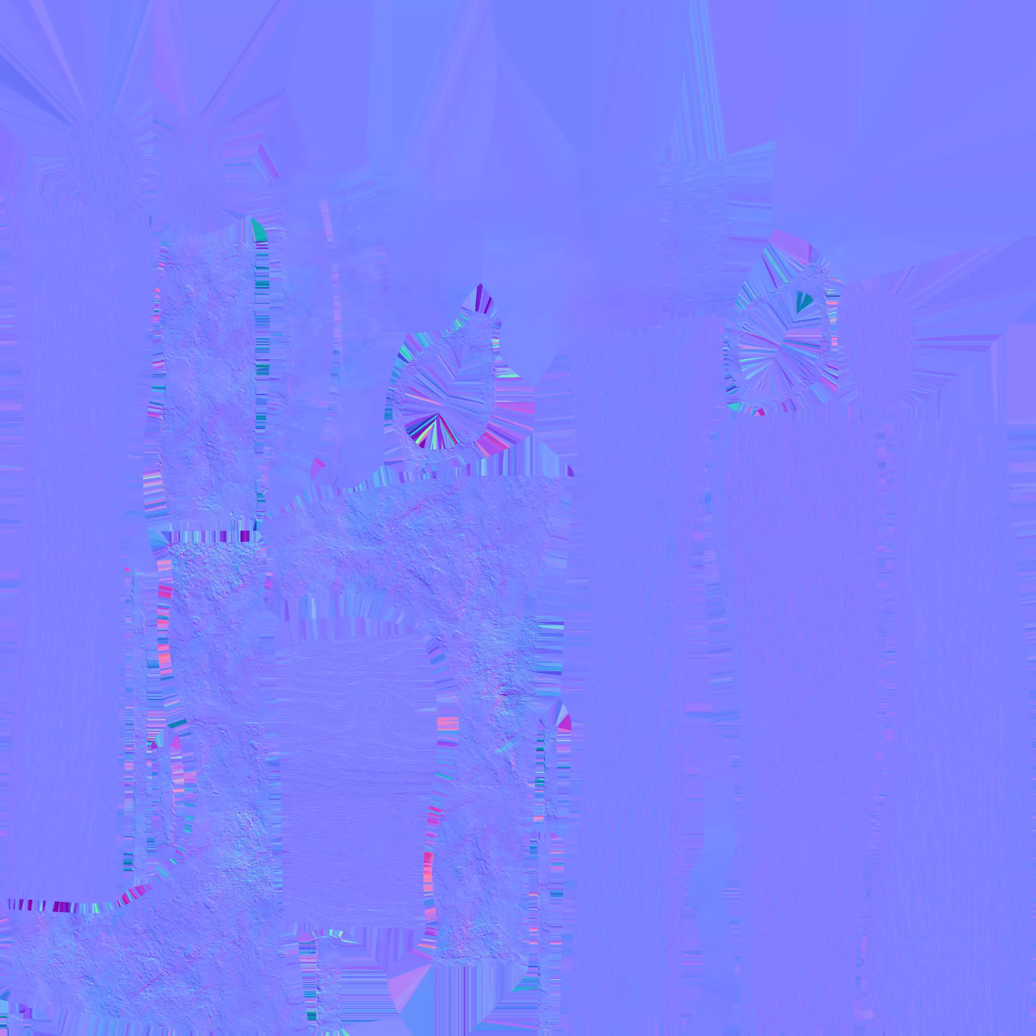 Wooden Axe - Game Ready PBR Prop FBX GLTF OBJ Blend 3D model_5