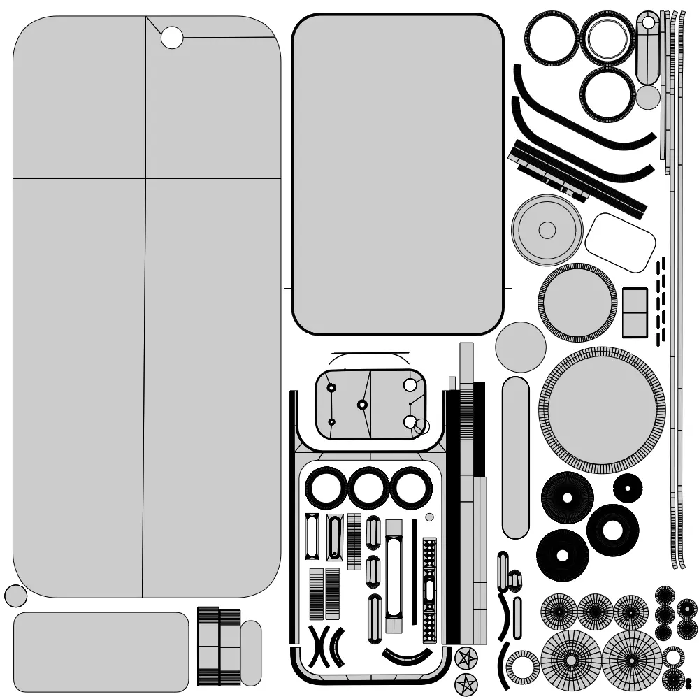 IPHONE 17 Pro Max - all colors 3D model_18