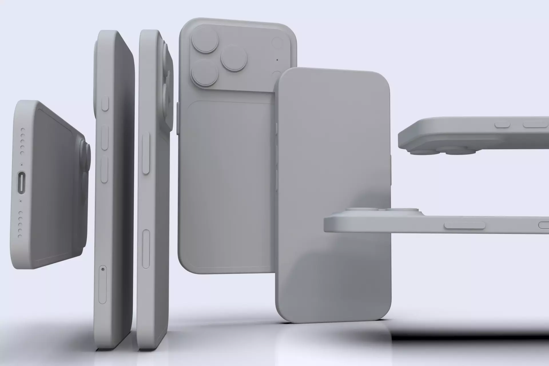 IPHONE 17 Pro Max - all colors 3D model_14