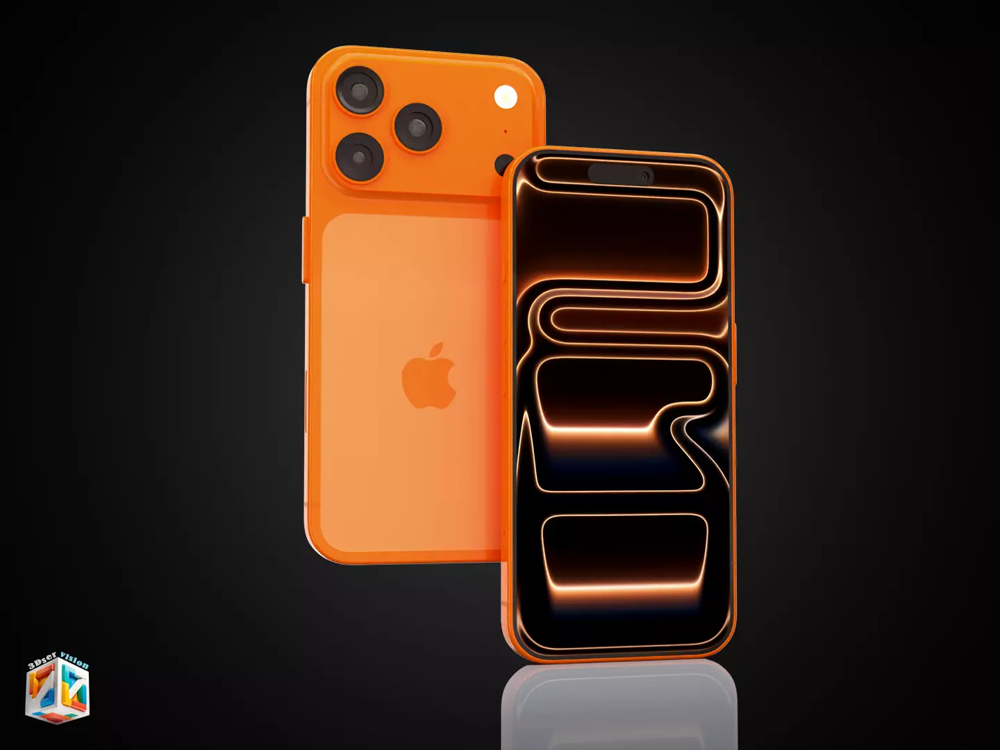 IPHONE 17 Pro Max - all colors 3D model_7