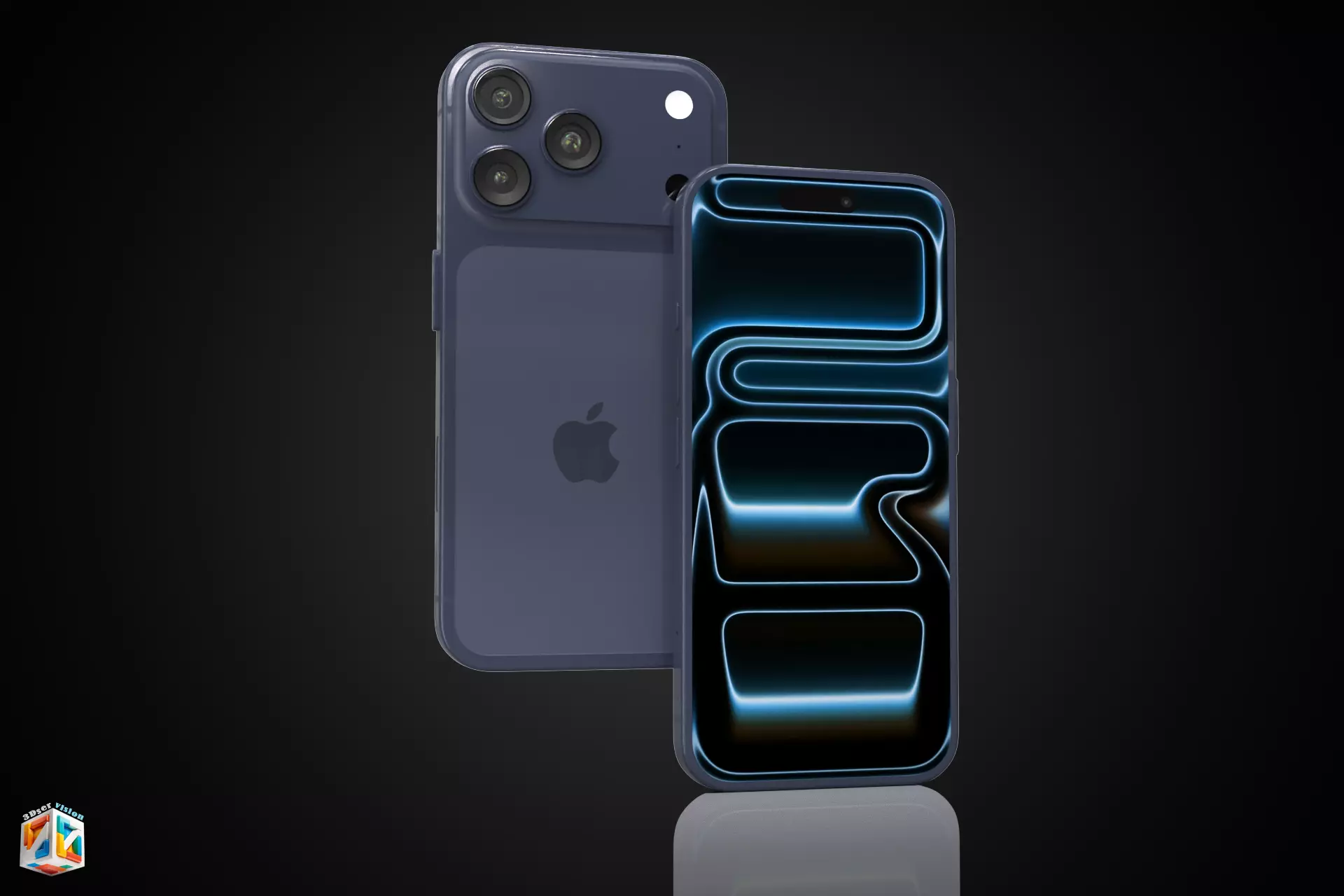 IPHONE 17 Pro Max - all colors 3D model_4