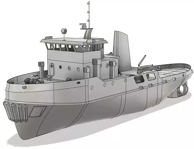 Keenoma Tug RC Model 1-20