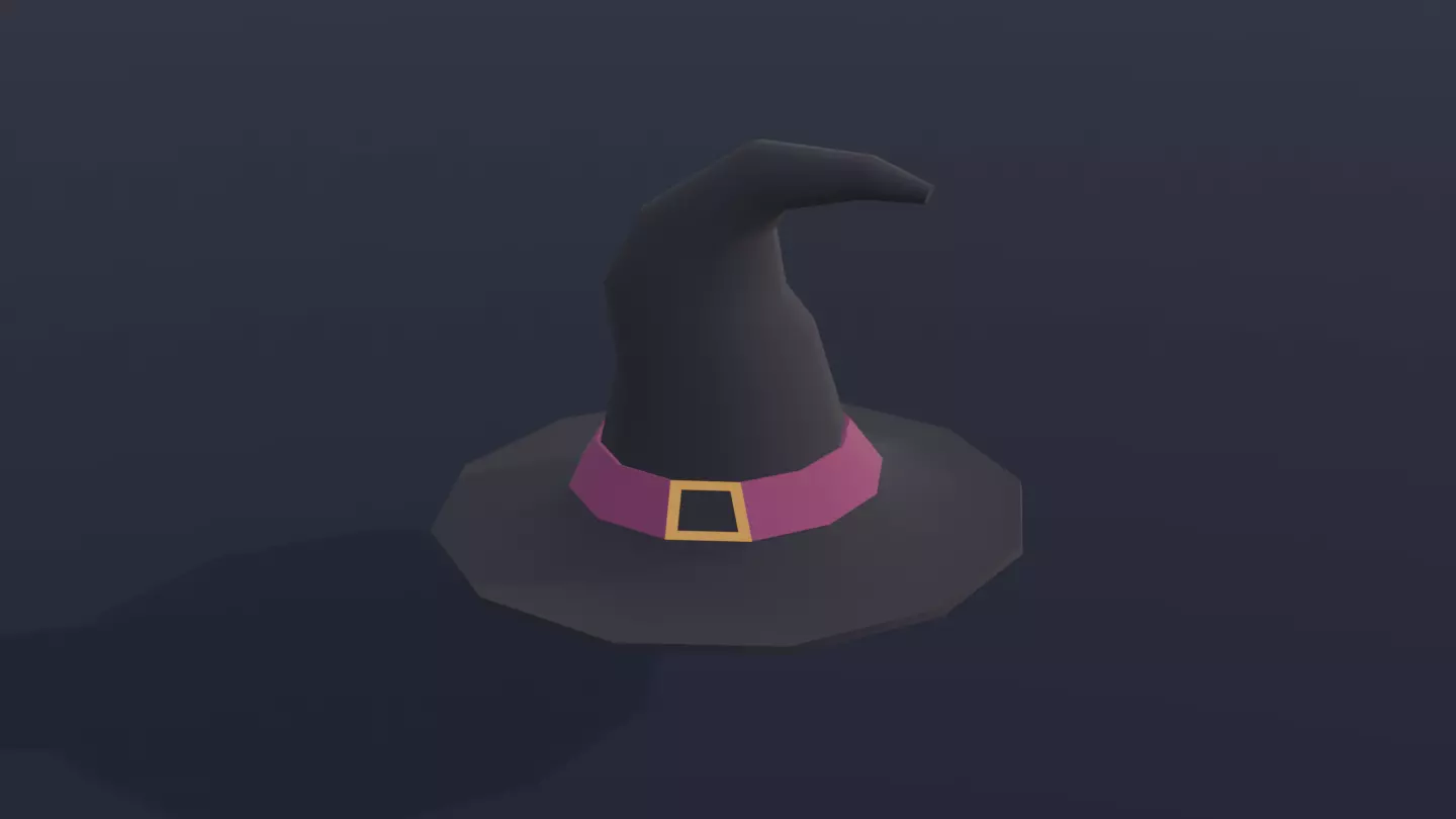 Halloween Set Low-poly 3D model_8