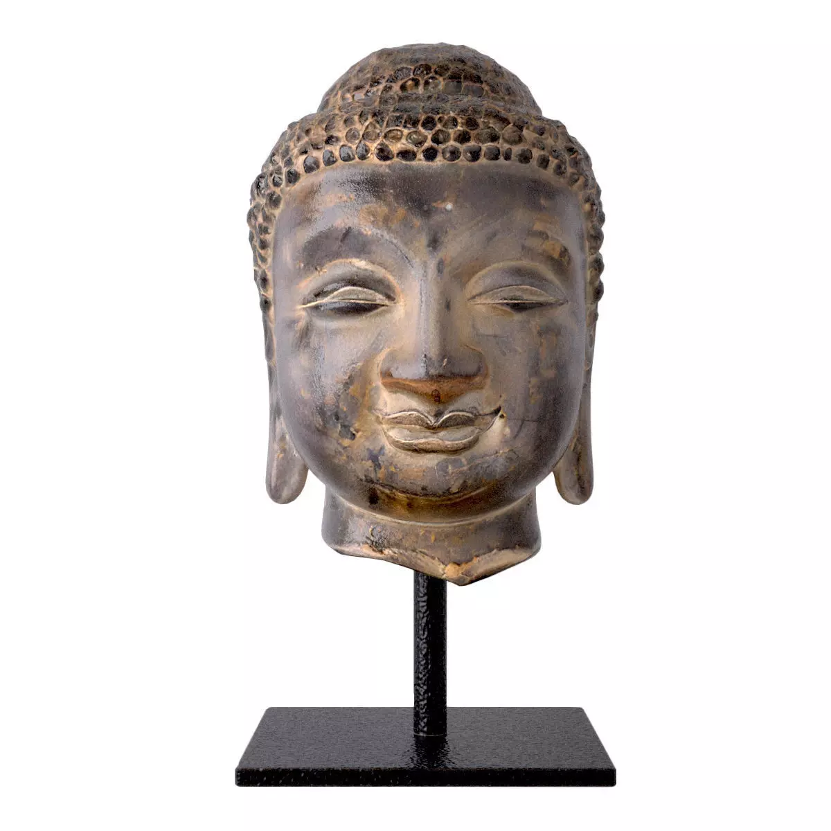Head of Buddha 3D model_0