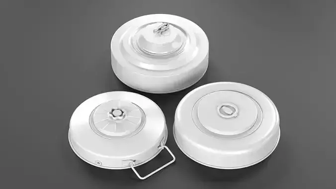 High-Poly Anti-Tank Mine Collection